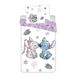 Povlečení Lilo and Stitch White 140/200, 70/90