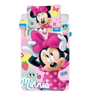 Povlečení do postýlky Minnie sweet baby 100/135, 40/60