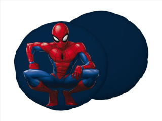 Tvarovaný mikroplyšový polštářek Spiderman 03 33x29 cm